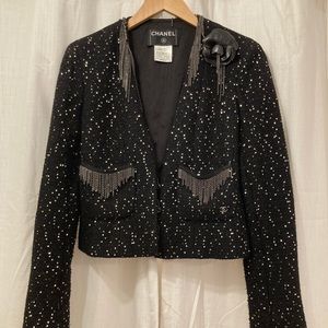 Chanel tweed blazer 02a